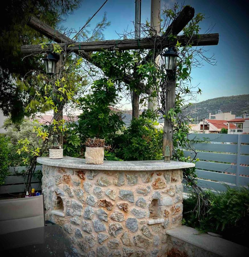 הוילה Pórto Ráfti Ένας Ευχάριστος Χώρος Με Πισίνα מראה חיצוני תמונה